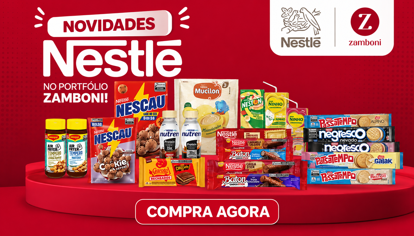 Novidades Nestlé