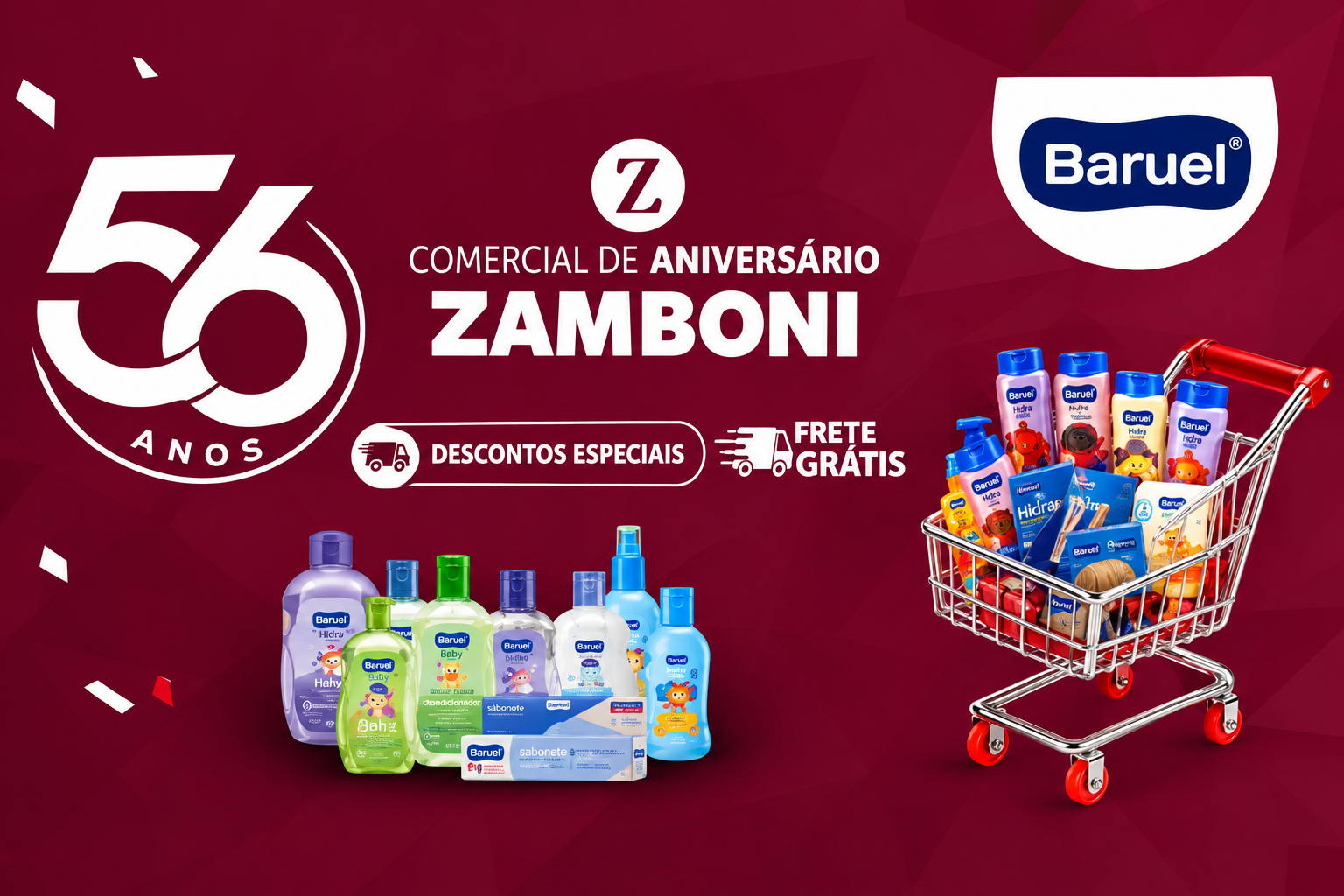 Aniversário 56 Anos Zamboni - Baruel