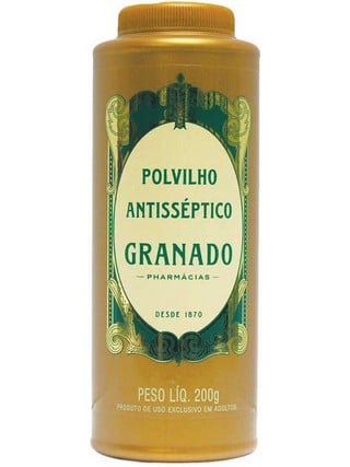 TALCO ANTISSÉPTICO GRANADO TRADICIONAL 200G