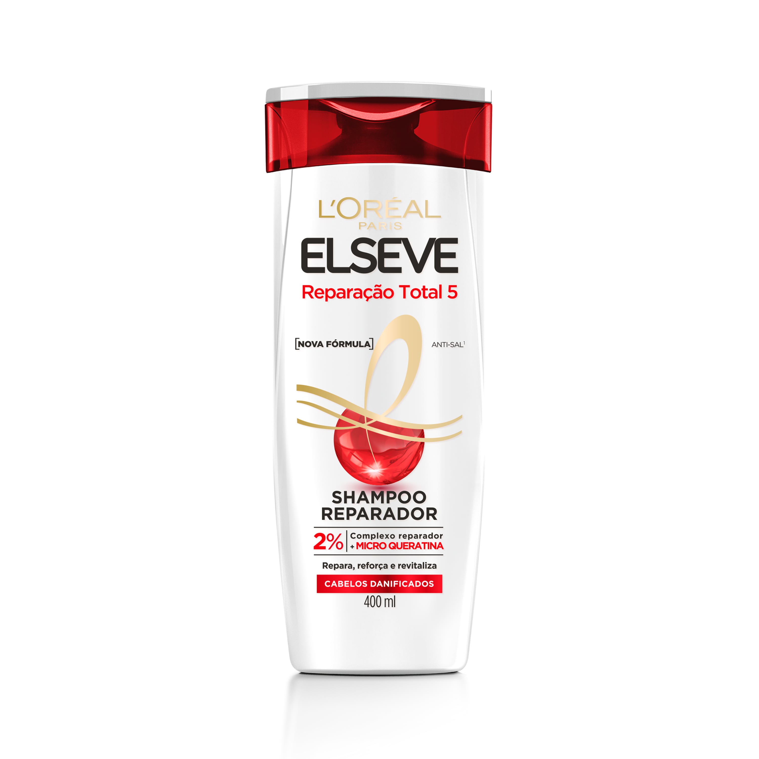 SHAMPOO ELSEVE REPARAÇÃO TOTAL 5+ 400ML
