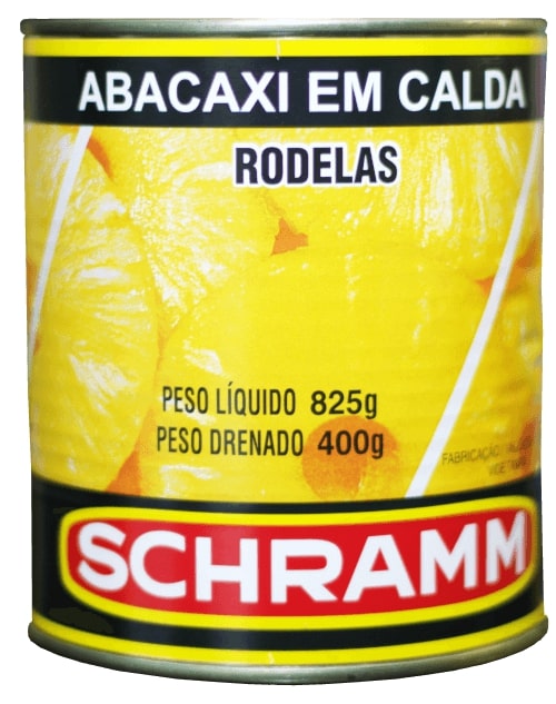 DOCE DE ABACAXI EM CALDA SCHRAMM 400G