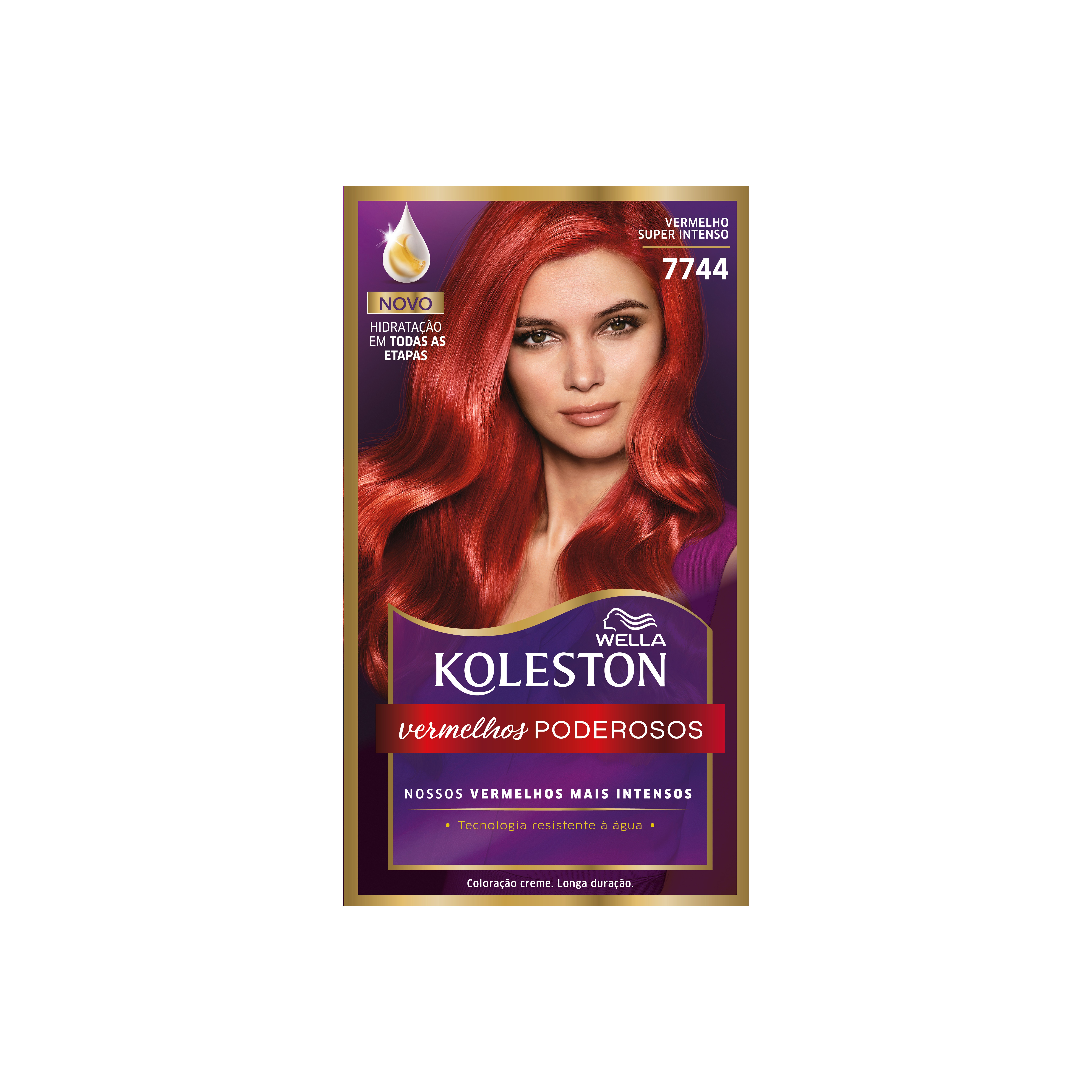 TINTA KOLESTON 7744 VERMELHO SUPER INTENSO