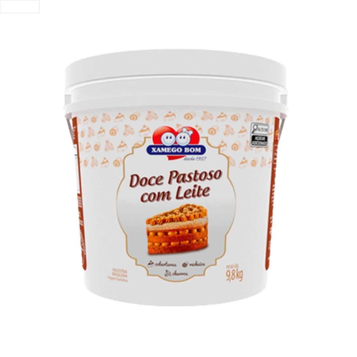 DOCE DE LEITE XAMEGO BOM BALDE 9,8KG
