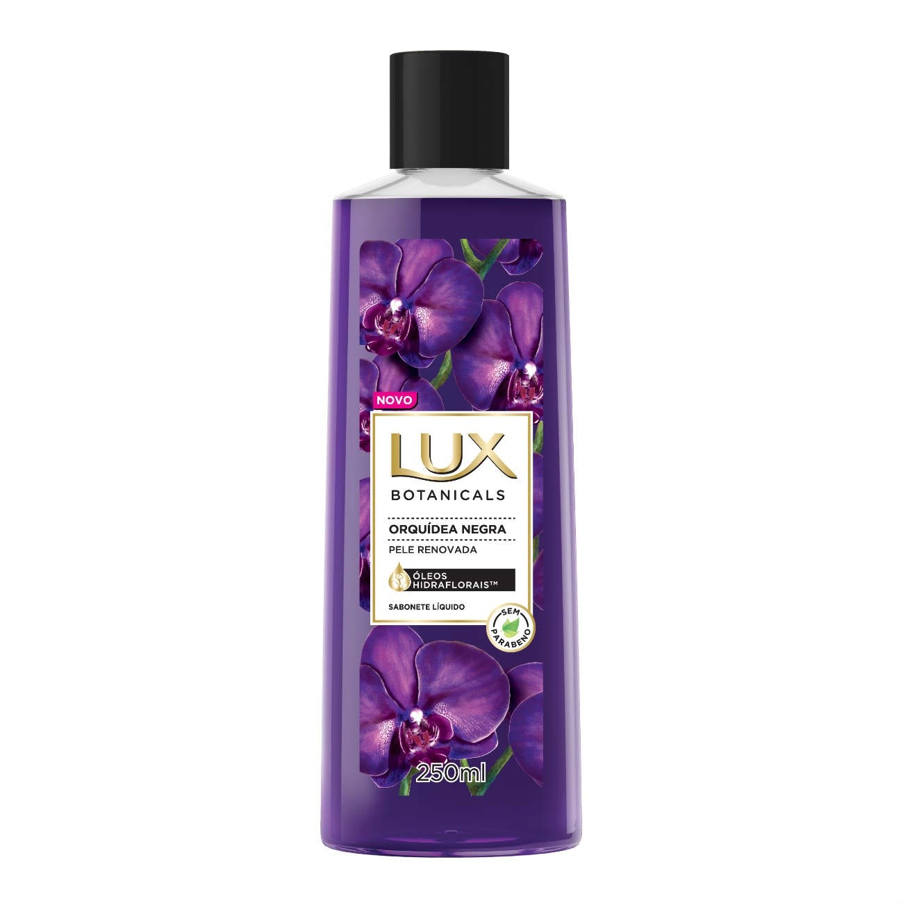 SABONETE LÍQUIDO LUX BOTANICALS ORQUÍDEA NEGRA 250G