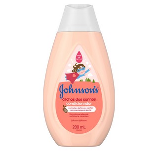 CONDICIONADOR JOHNSON S BABY CABELOS CACHEADOS 200ML