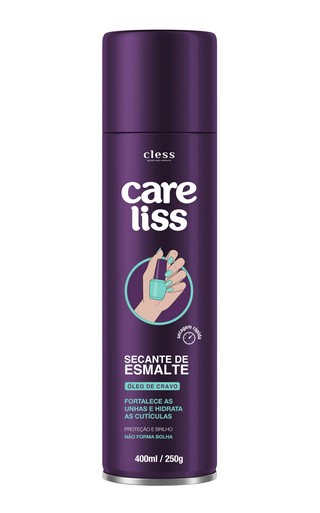 SPRAY CHARMING SECANTE DE ESMALTE OLEO DE CRAVO 400ML