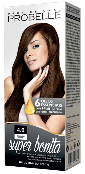 COLORAÇÃO SUPER BONITA 4.0 * CASTANHO MÉDIO