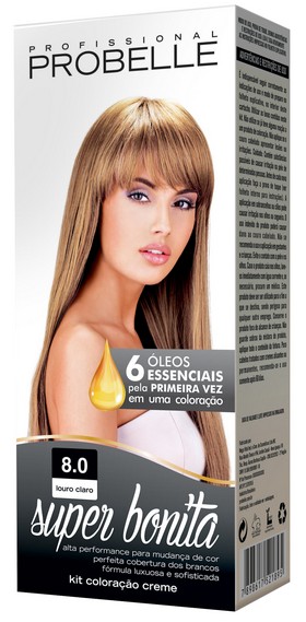 COLORAÇÃO SUPER BONITA 8.0 * LOURO CLARO