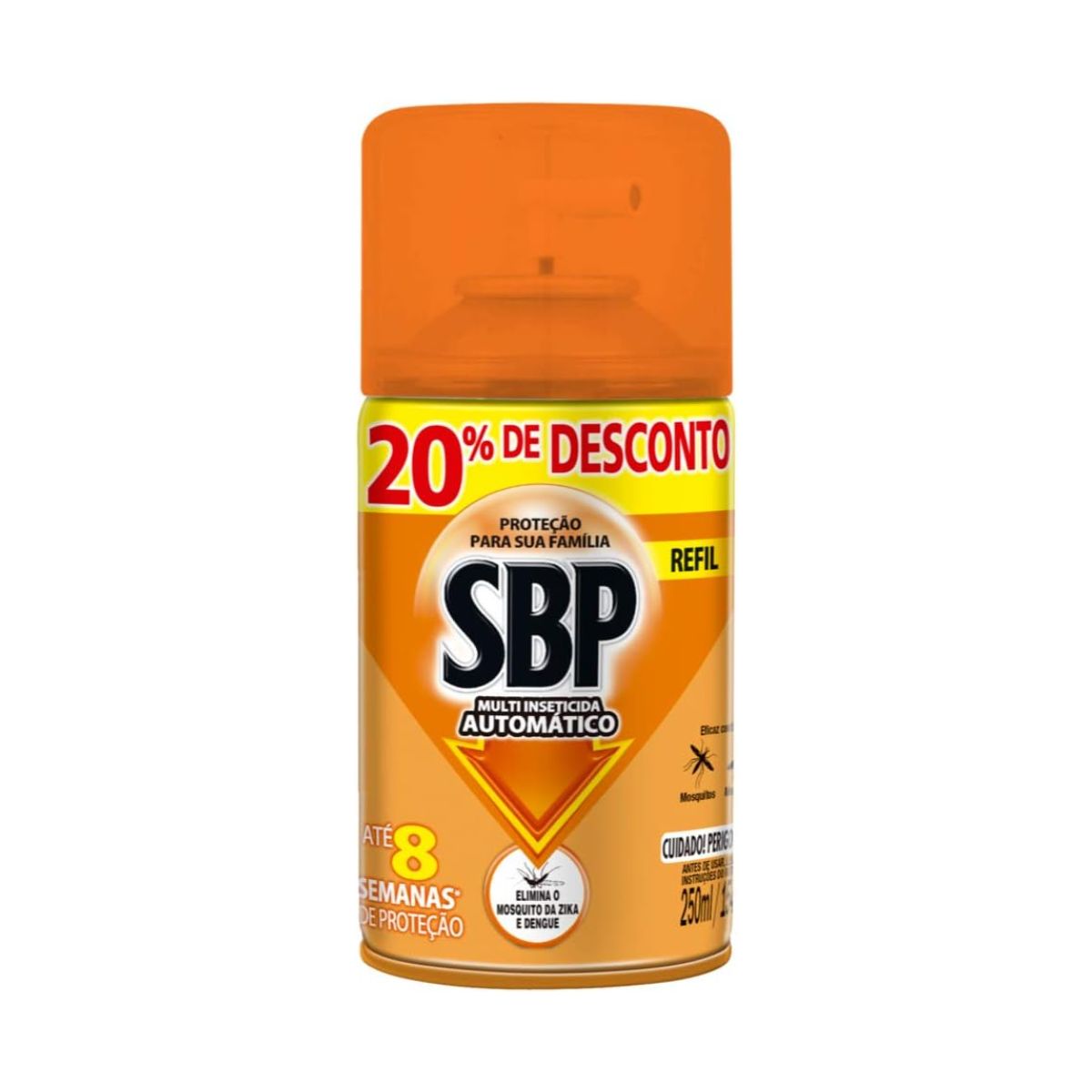 INSETICIDA SBP 250ML MULTI PROMOCIONAL C/6 UNIDADES