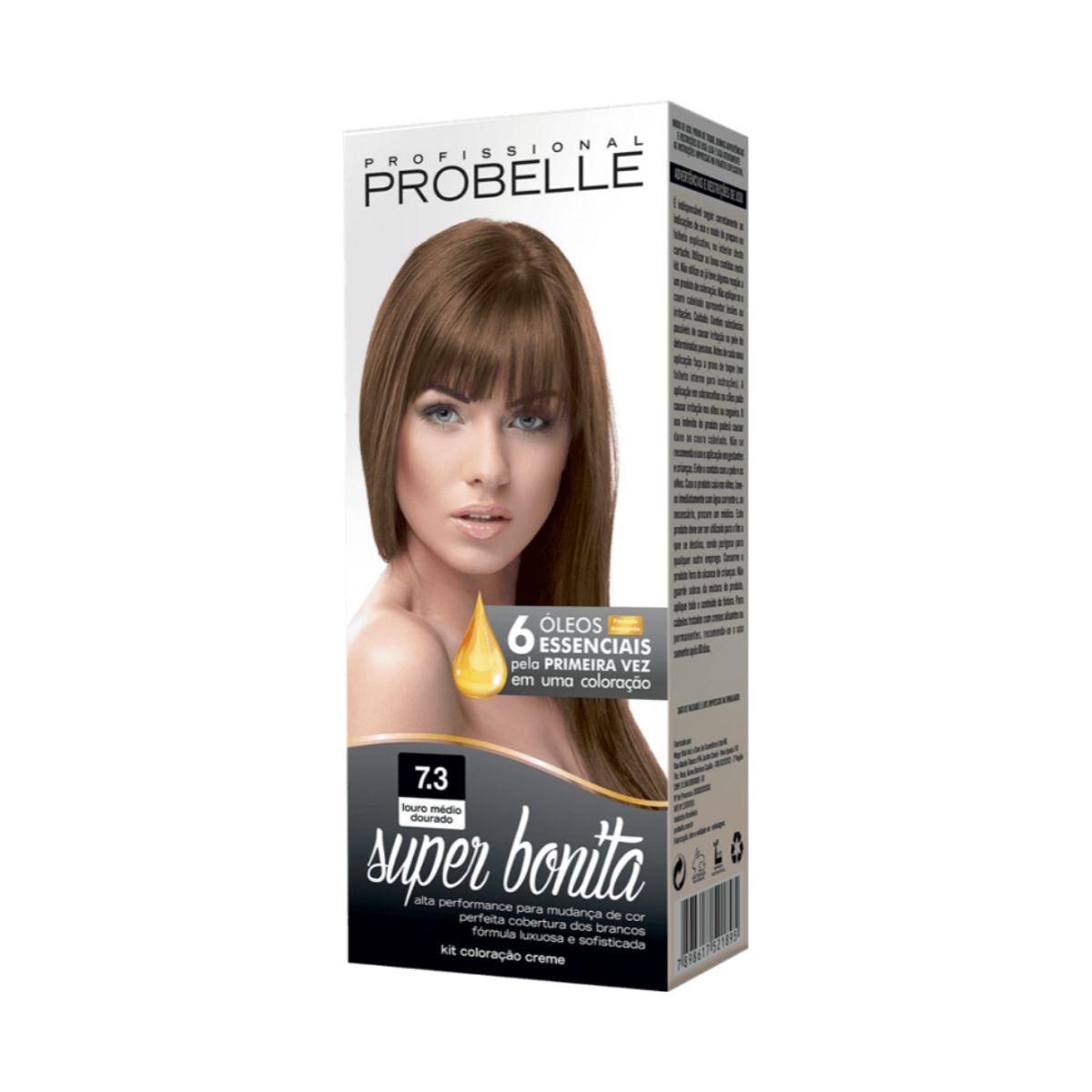 COLORAÇÃO SUPER BONITA 7.3 * LOURO MÉDIO DOURADO