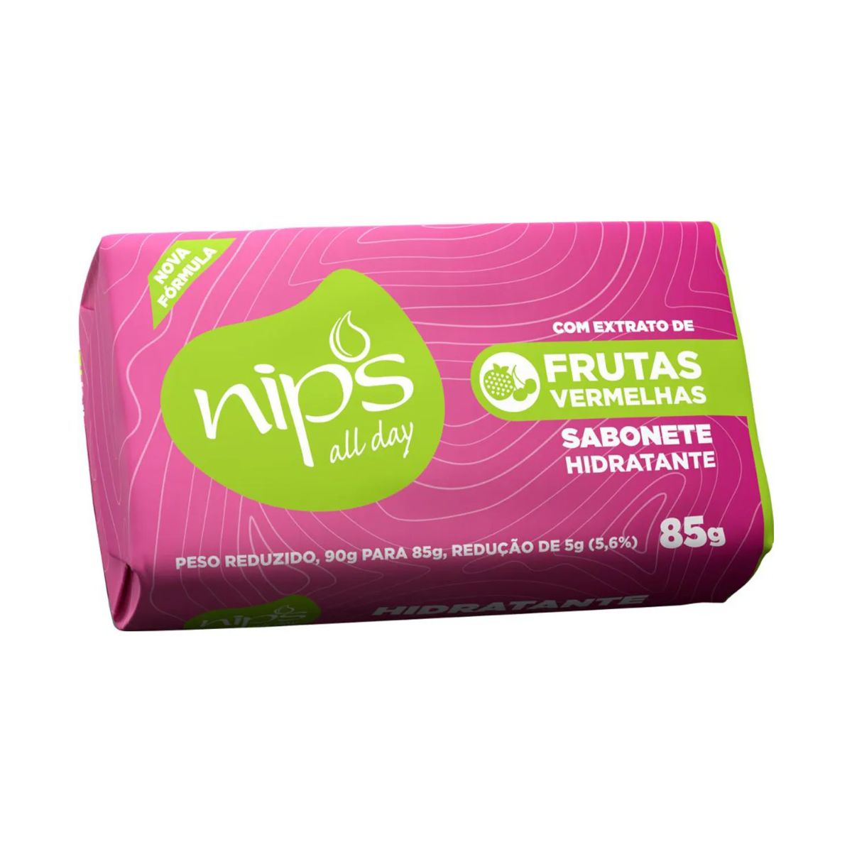 SABONETE BARRA NIPS ALL DAY FRUTAS VERMELHAS 85G
