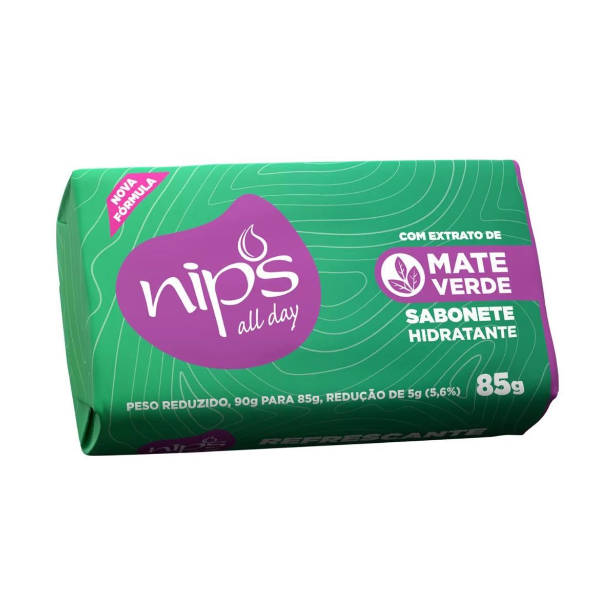 SABONETE BARRA NIPS ALL DAY MATE VERDE 85G