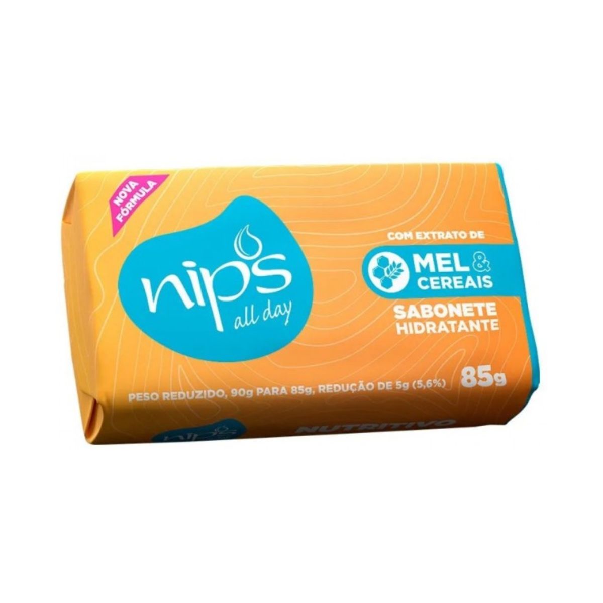 SABONETE BARRA NIPS ALL DAY MEL E CEREAIS 85G