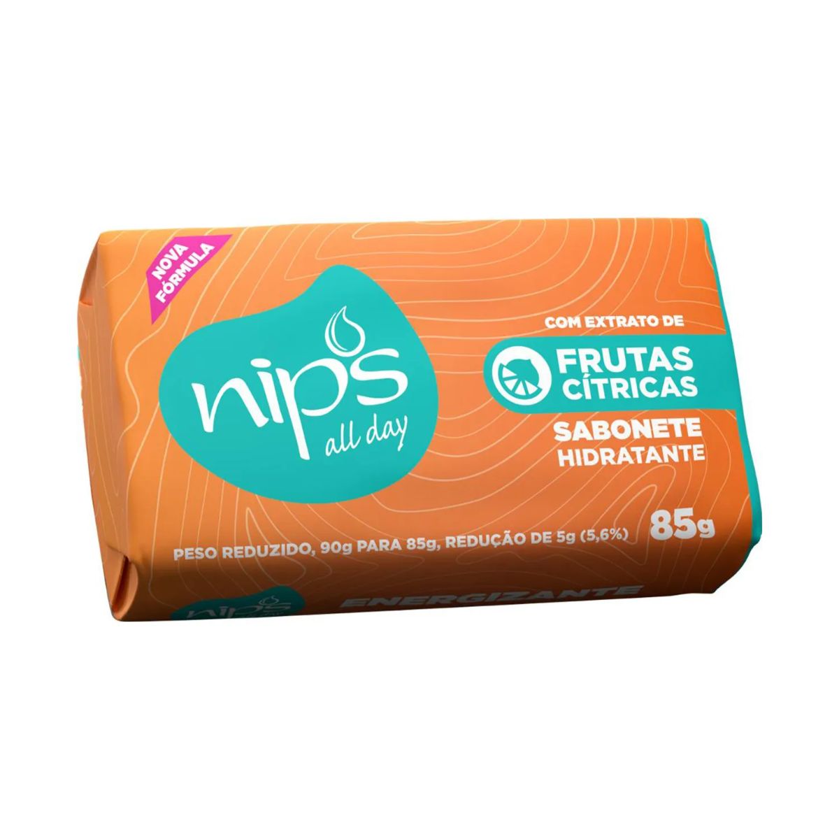SABONETE BARRA NIPS ALL DAY FRUTAS CITRICAS 85G