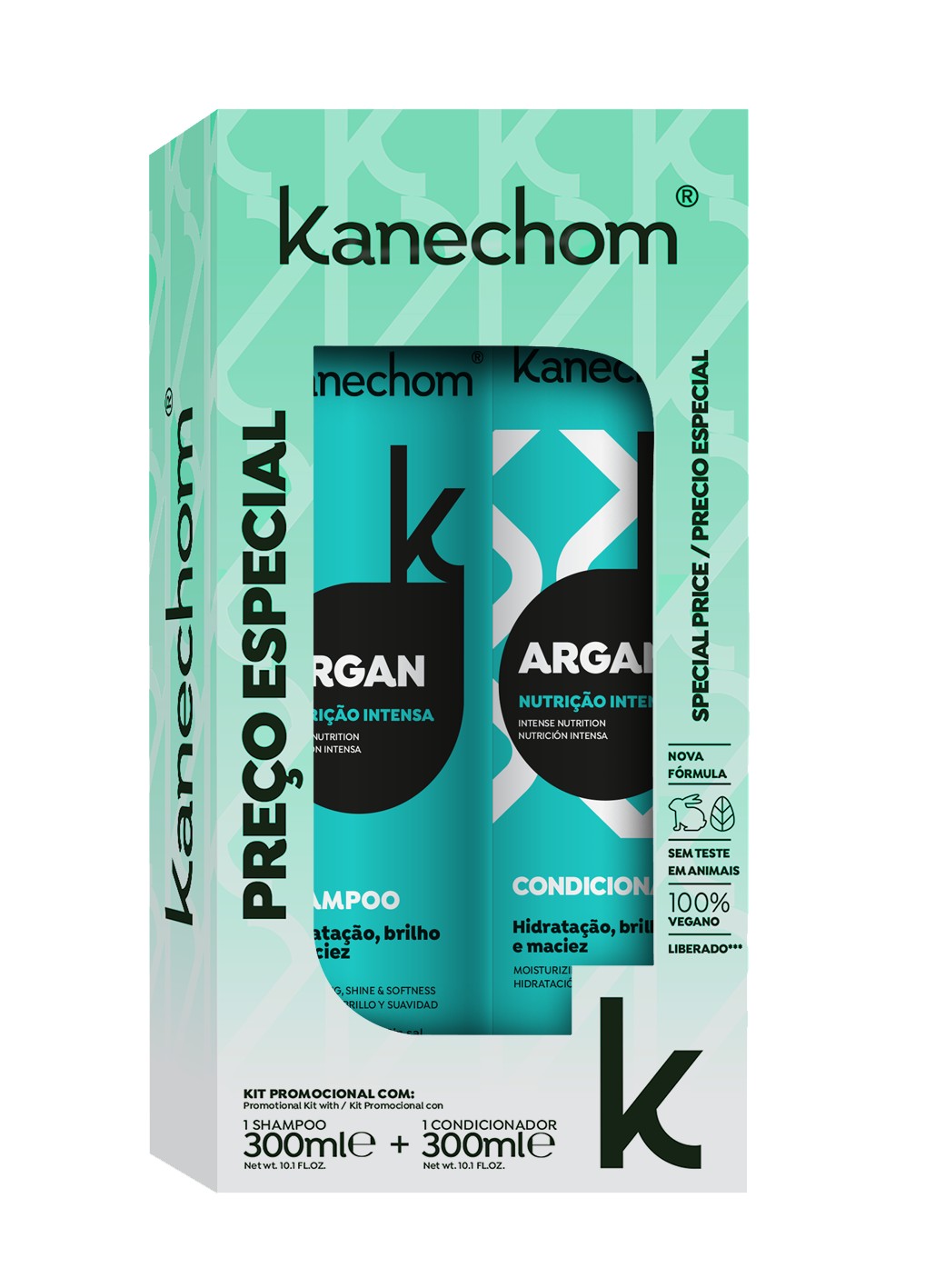 PROMOPACK ARGAN KANECHOM SH+COND 6X600ML