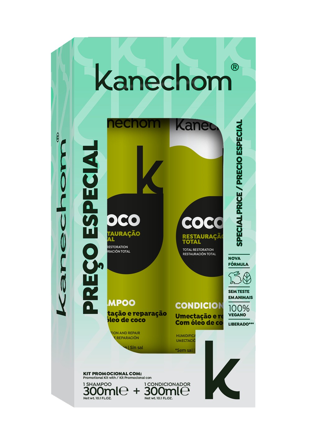 PROMOPACK COCO KANECHOM SH+COND  6X600ML