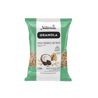 CEREAL GRANOLA CEREAIS E FRUTAS NATURALE 18X250G