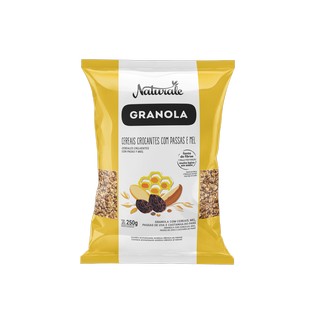 CEREAL GRANOLA PASSAS E MEL NATURALE 18X250G