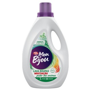 LAVA ROUPAS  LIQUIDO MONBIJOU PODER DAS ENZIMAS GALÃO 3L