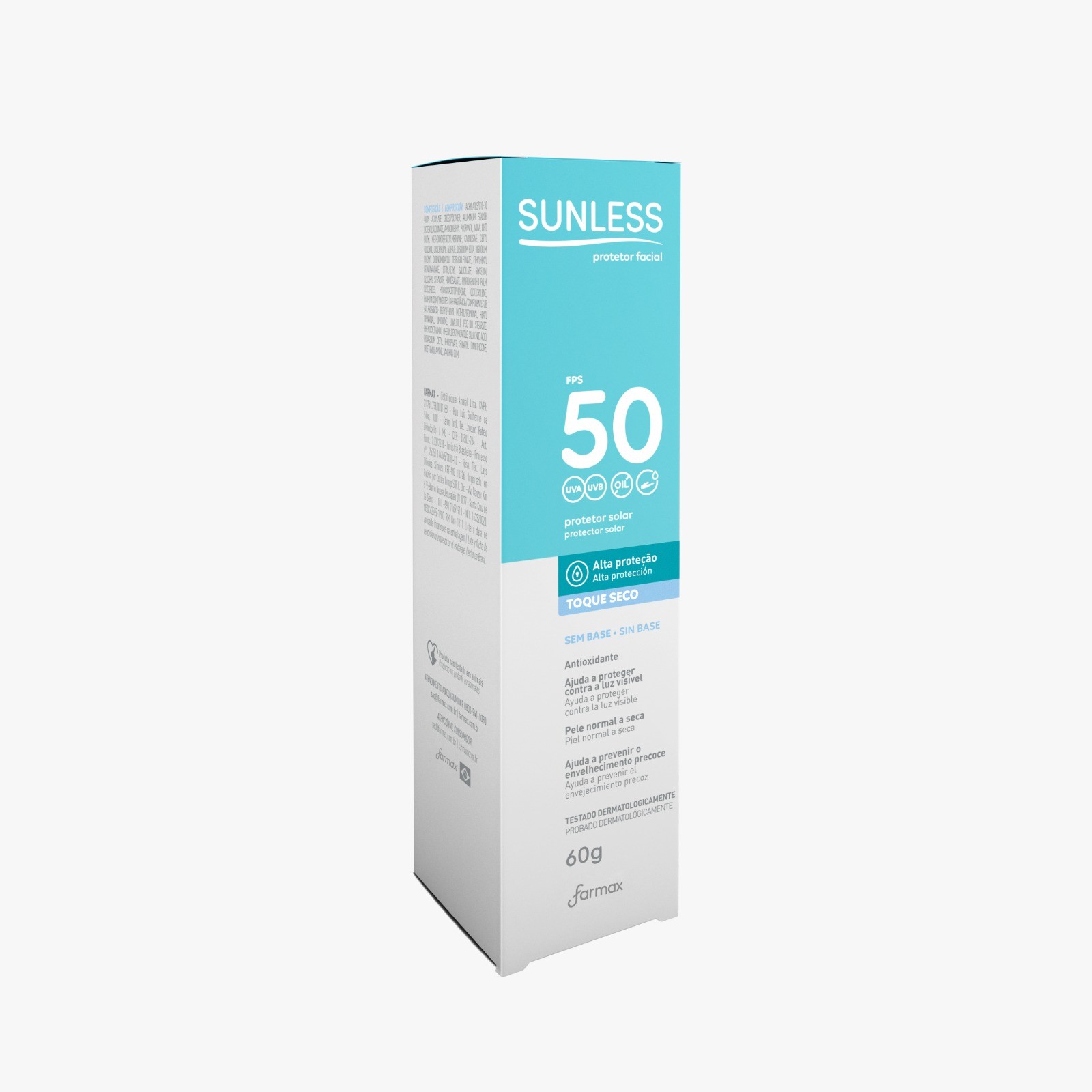  PROT.FACIAL FPS50 S/ COR SUNLESS 60G