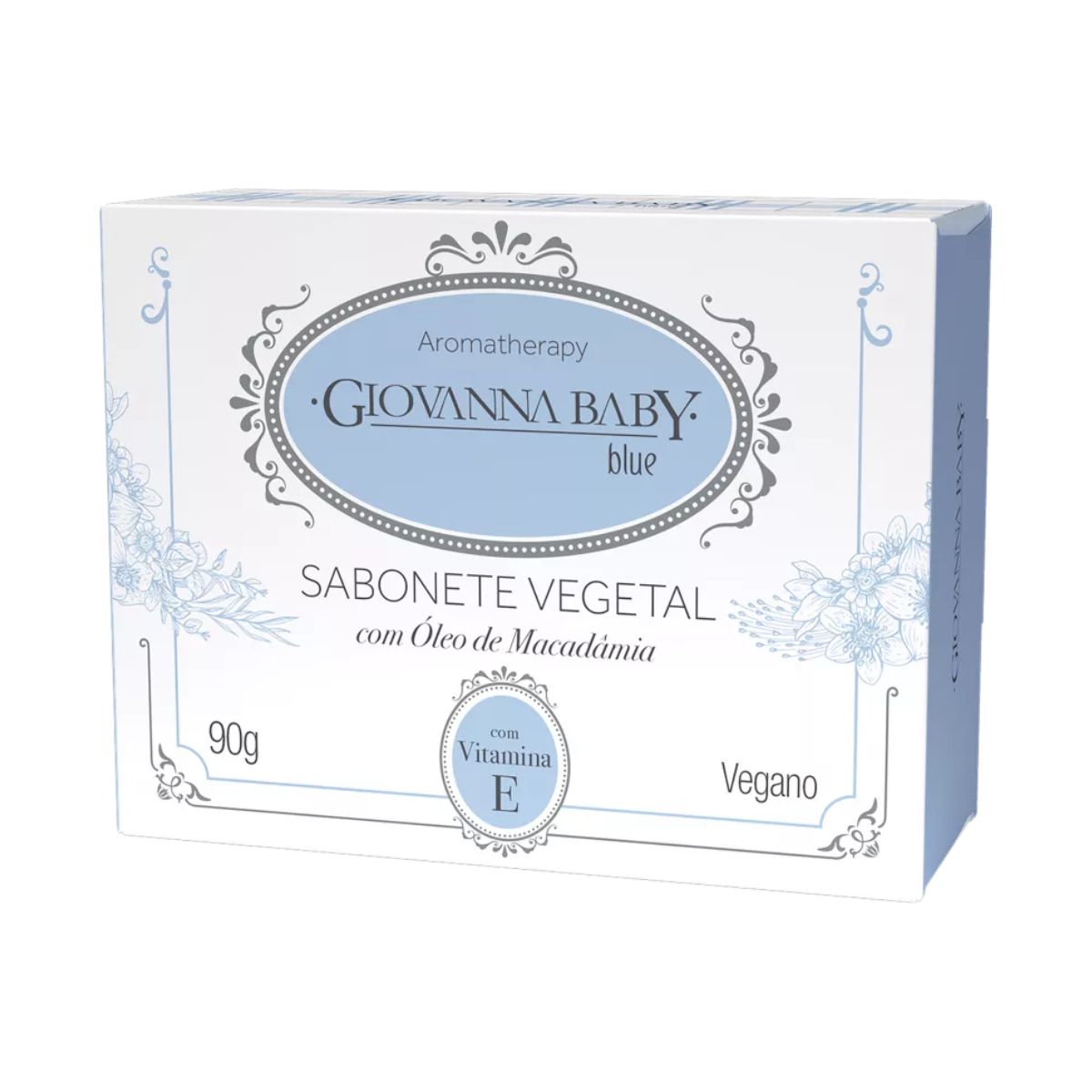 GB SABONETE VEGETAL RETANGULAR BLUE 90G