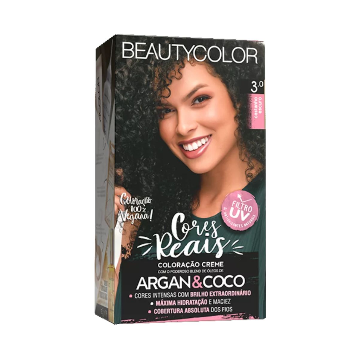 COL CR PERM KIT BEAUTYCOLOR 3.0 CASTANHO ESCURO