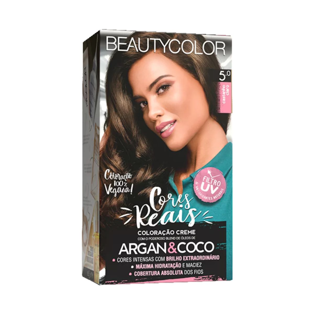COL CR PERM KIT BEAUTYCOLOR 5.0 CASTANHO CLARO