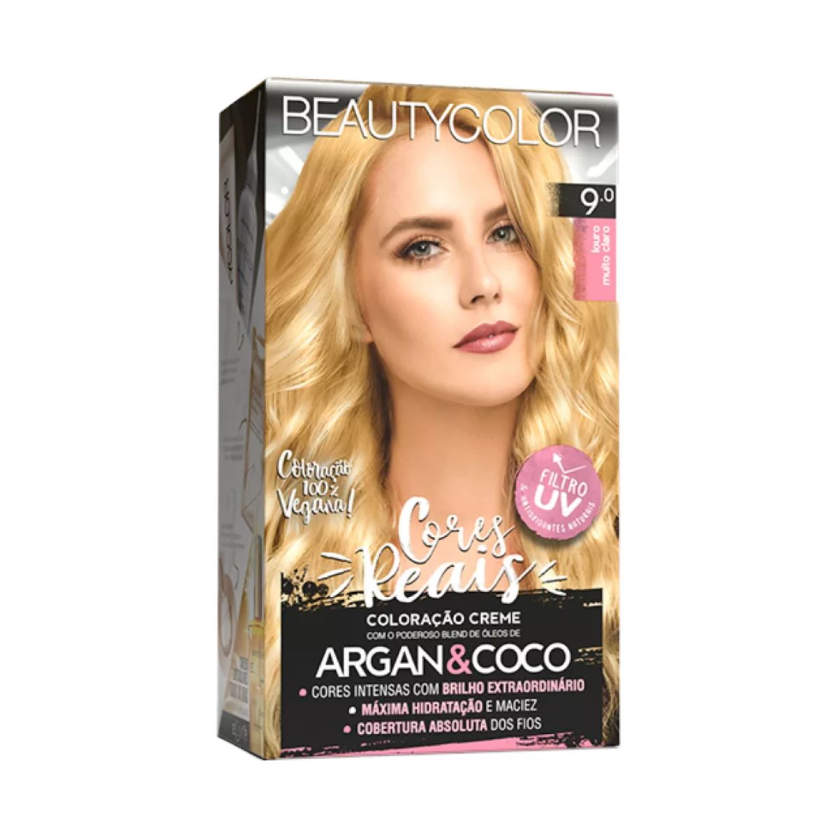 COL CR PERM KIT BEAUTYCOLOR 9.0 LOURO MUITO CLARO