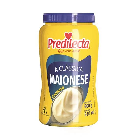 MAIONESE 500G POTE PREDILECTA