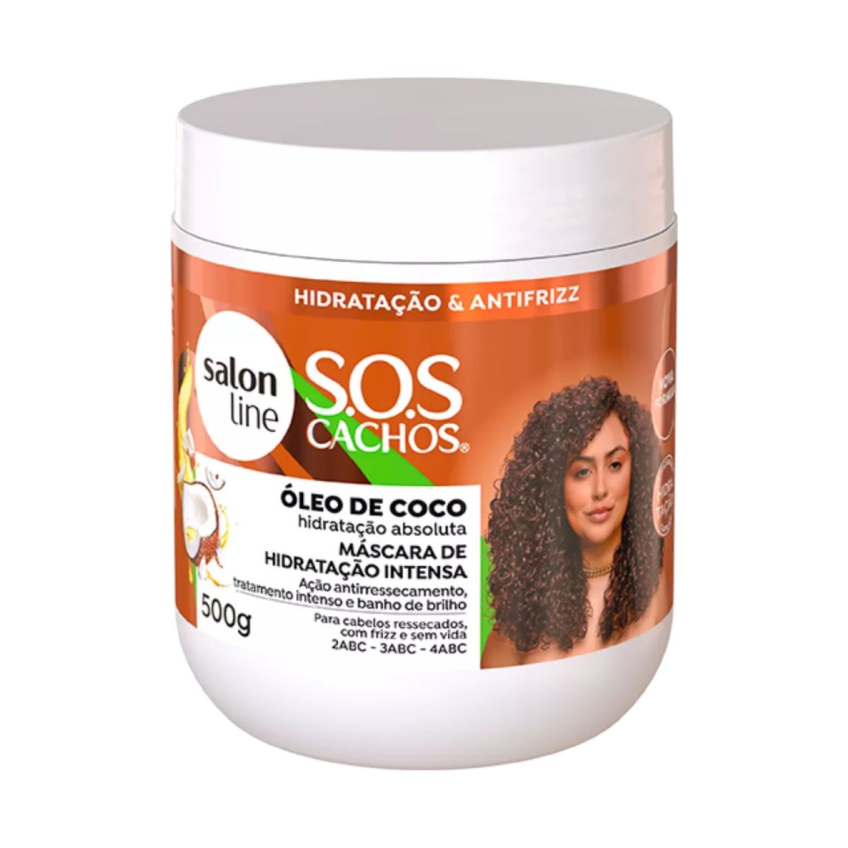 CREME DE TRATAMENTO SALON LINE SOS COCO 500G