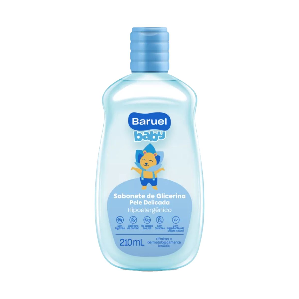 SAB DE GLIC PELE DELICADA BARUEL BABY S 210ML CX12