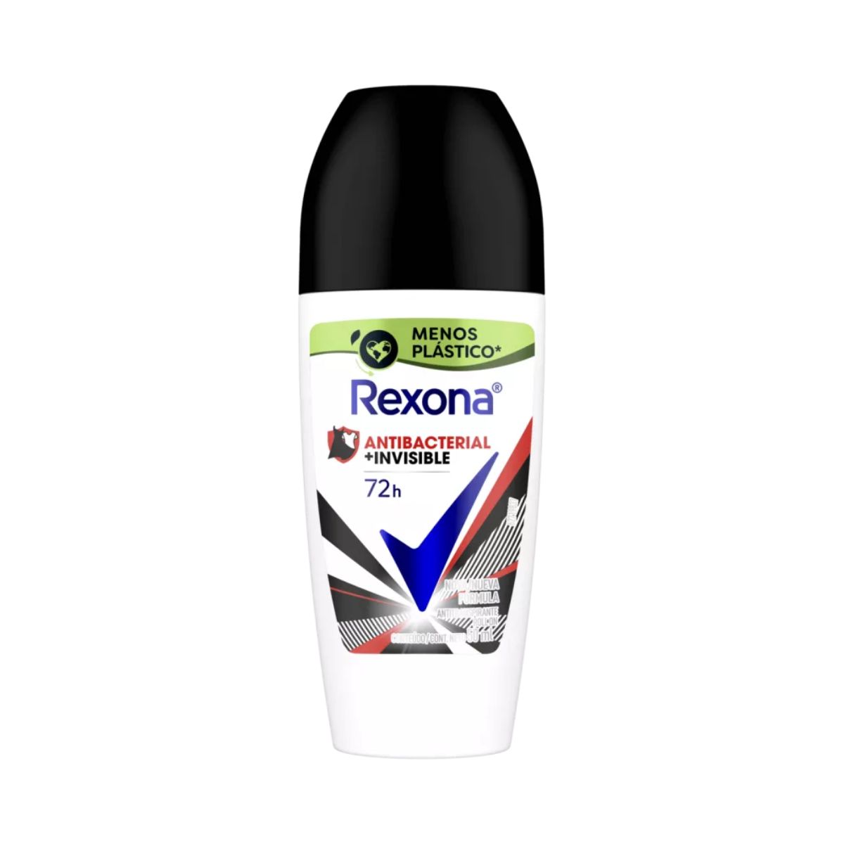 ANTITRANSPIRANTE ROLL-ON ANTIBACTERIAL E INVISIBLE REXONA 50ML
