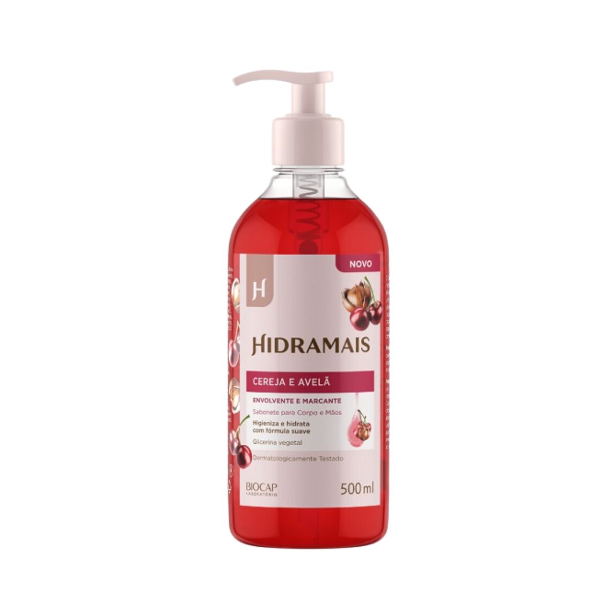 ST LIQ HIDRAMAIS 500ML CEREJA E AVELA (12)