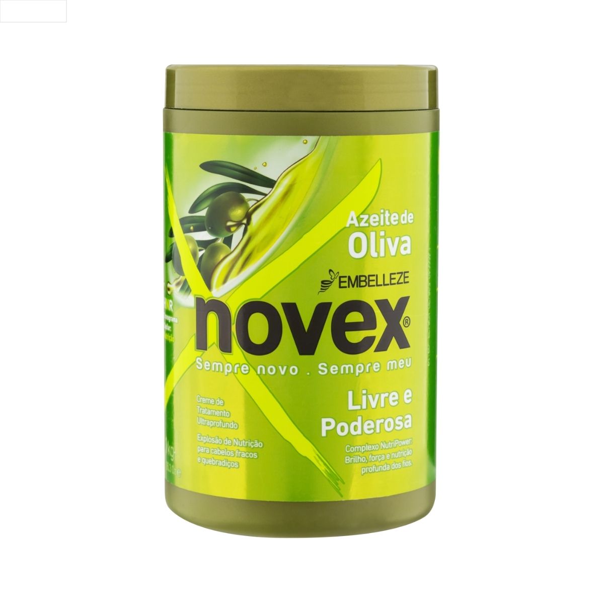 CREME TRATAMENTO NOVEX AZEITE DE OLIVA 1KG