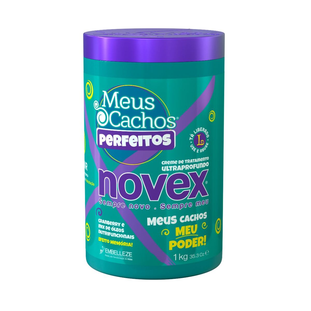 CREME TRATAMENTO NOVEX MEUS CACHOS 1KG