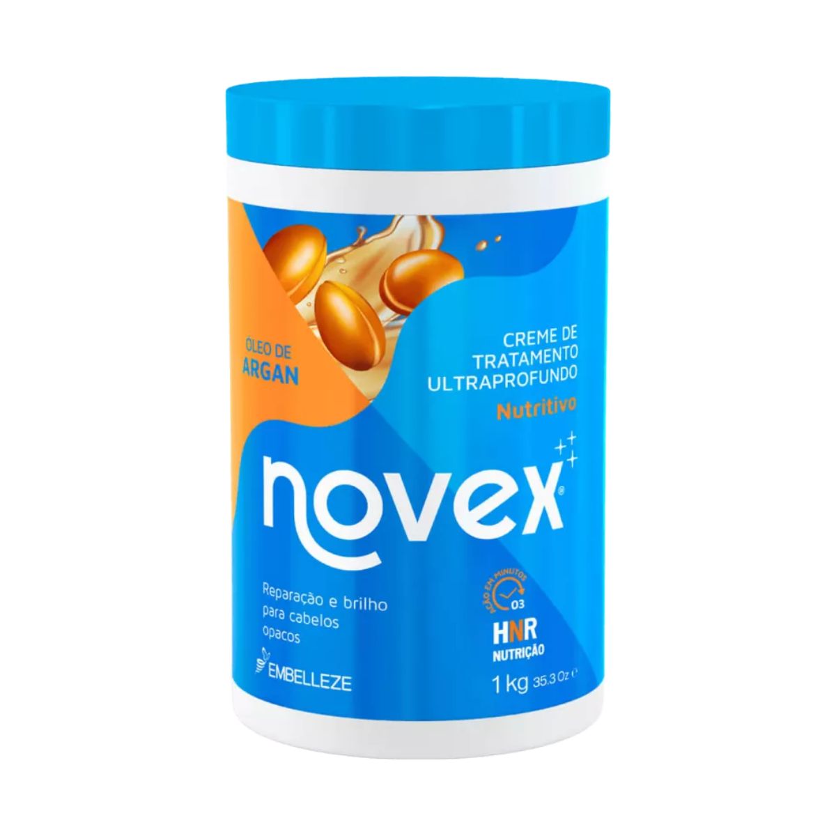 CREME DE TRATAMENTO NOVEX  ÓLEO DE ARGAN 1KG