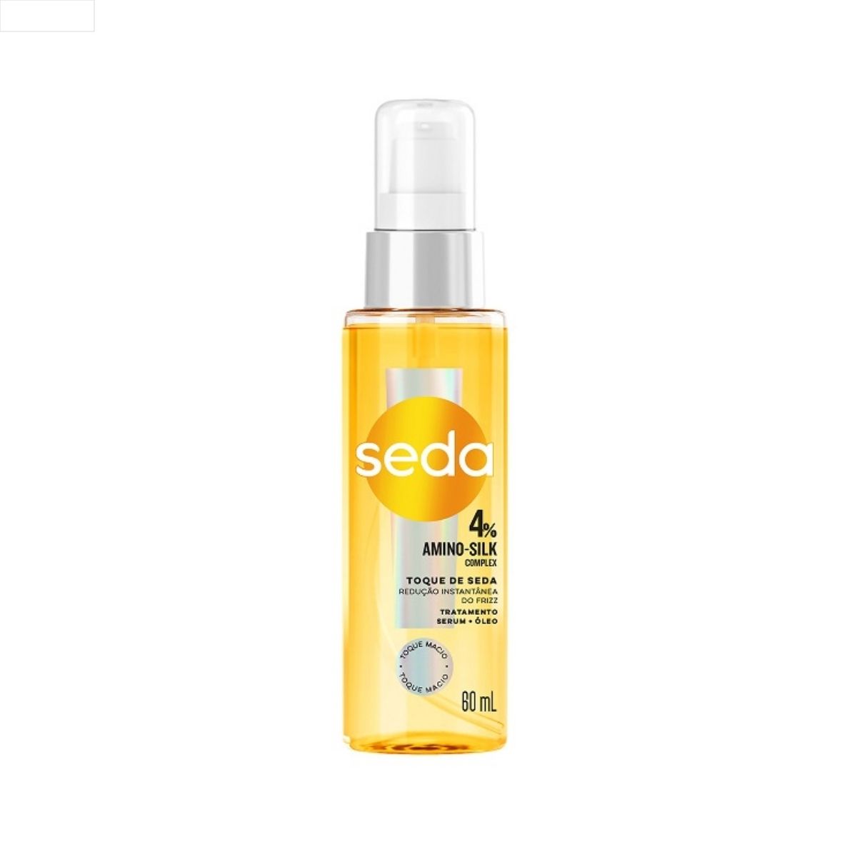 SÉRUM ÓLEO TRATAMENTO SEDA TOQUE DE SEDA FRASCO 60ML PUMP