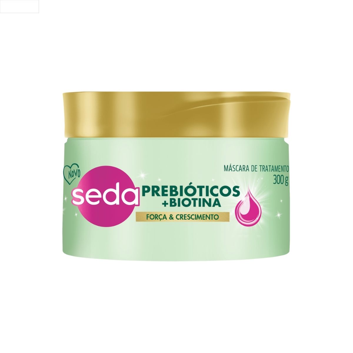 MÁSCARA DE TRATAMENTO SEDA PREBIÓTICOS + BIOTINA POTE 300G