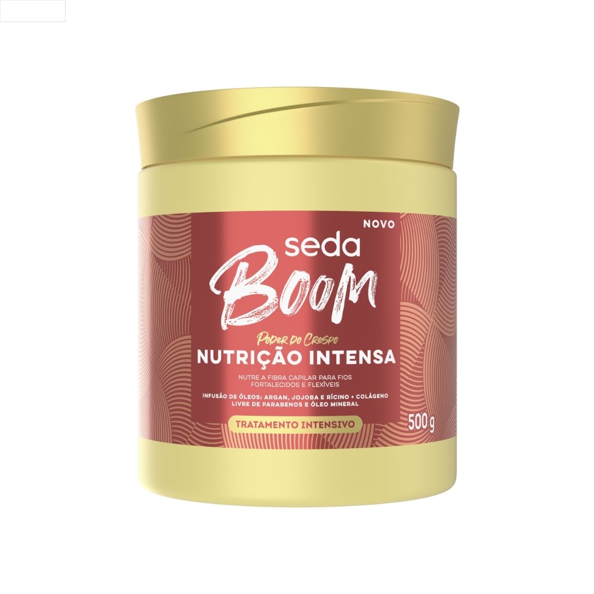 TRATAMENTO INTENSIVO SEDA BOOM NUTRIÇÃO INTENSA POTE 500G