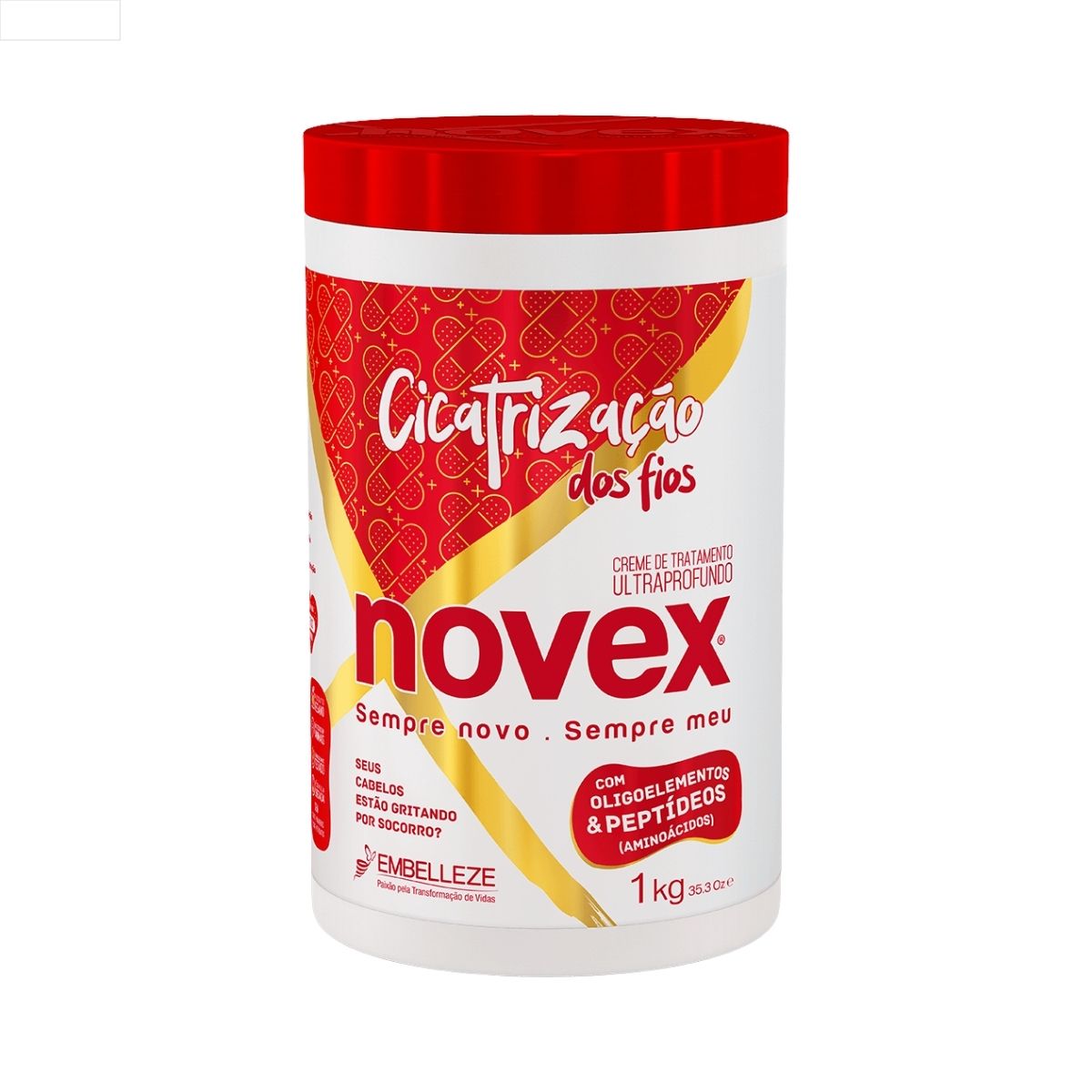 CREME DE TRATAMENTO NOVEX CICATRIZAÇÃO DOS FIOS 1KG