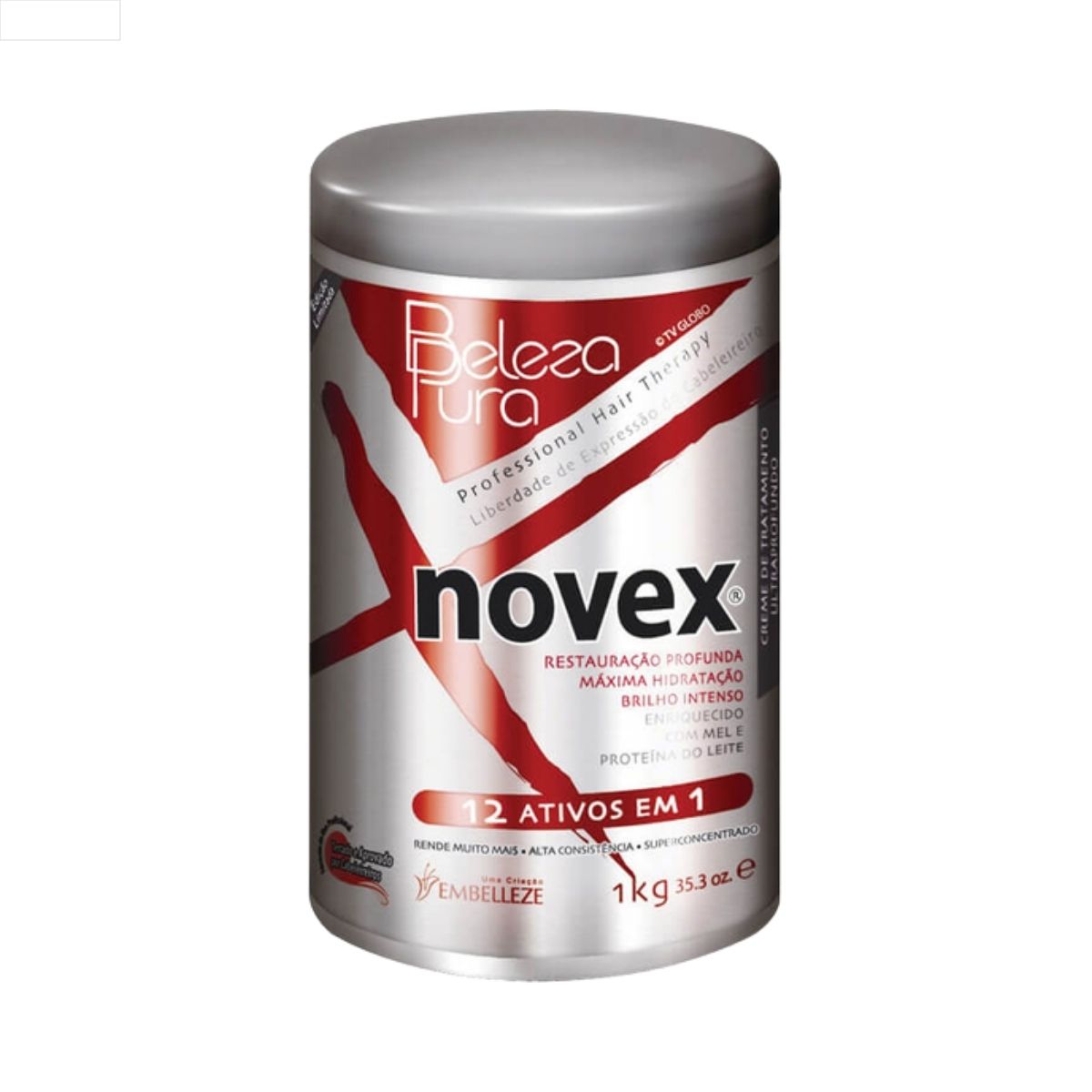 CREME TRATAMENTO NOVEX BELEZA PURA 12X1 1KG
