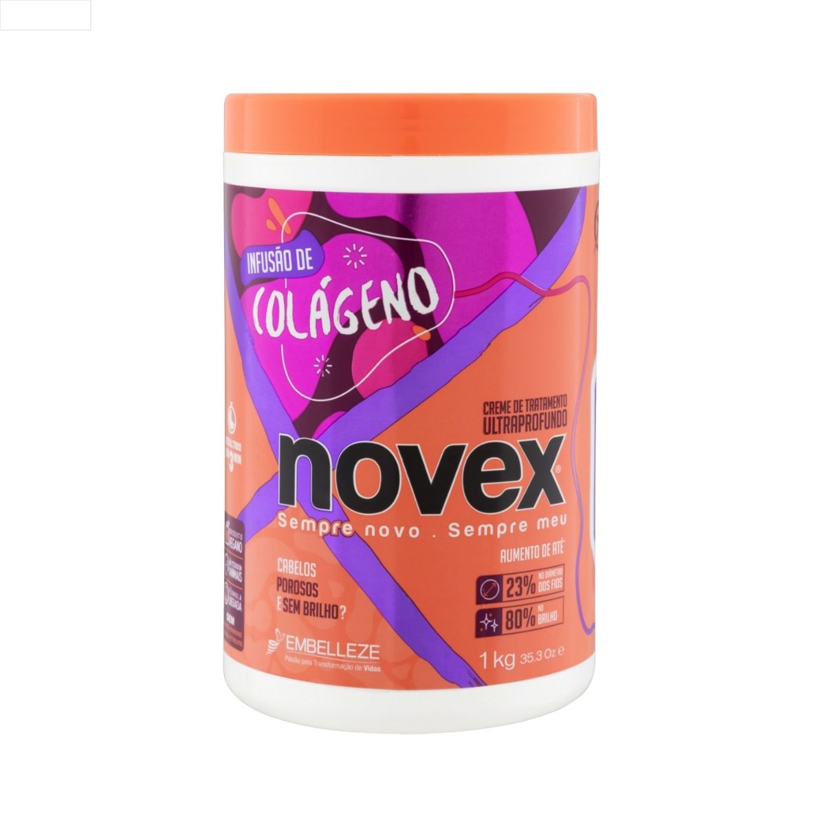 CREME TRATAMENTO NOVEX COLAGENO 1KG