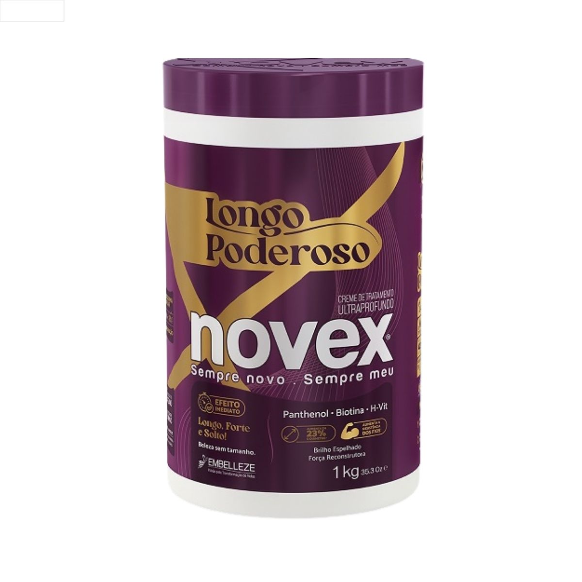 CREME DE TRATAMENTO NOVEX LONGO PODEROSO 1KG