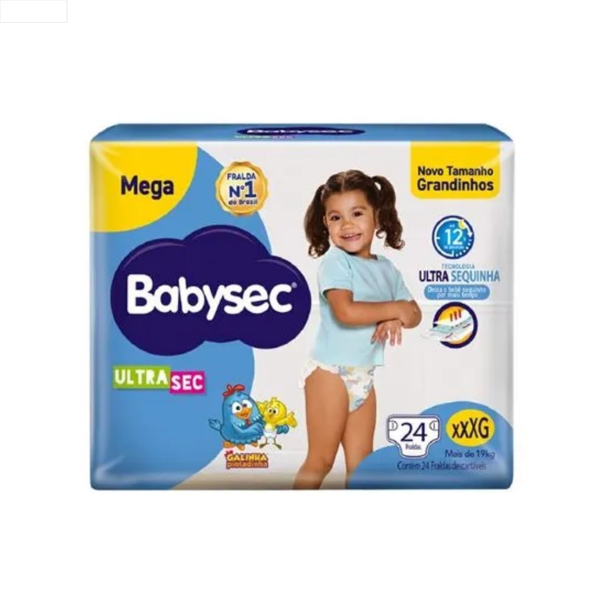 FRALDA BABYSEC ULTRA MEGA XXXG 6X24