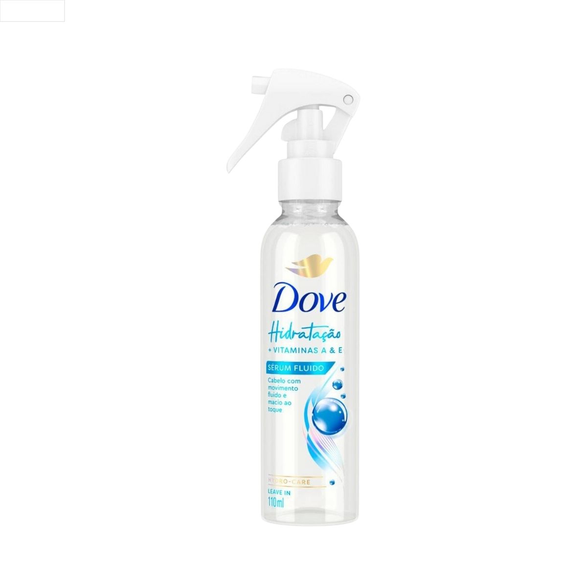 SÉRUM FLUIDO DOVE HIDRATAÇÃO FRASCO 110ML BORRIFADOR