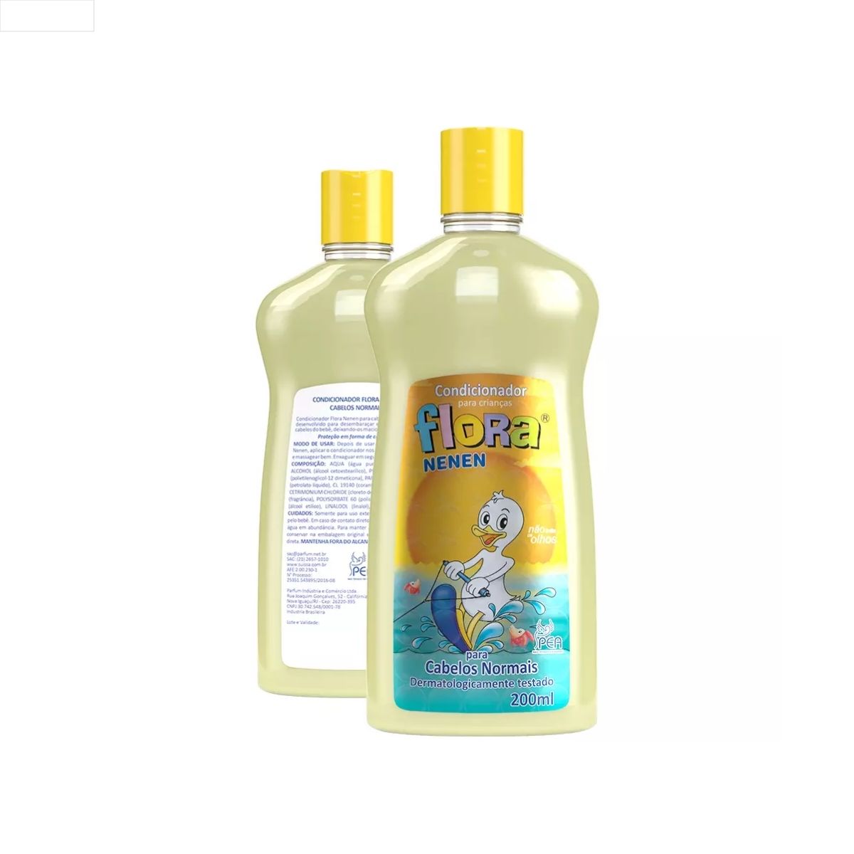 CONDICIONADOR CAB. NORMAIS FLORA NENEN 12X200ML (COD 837)