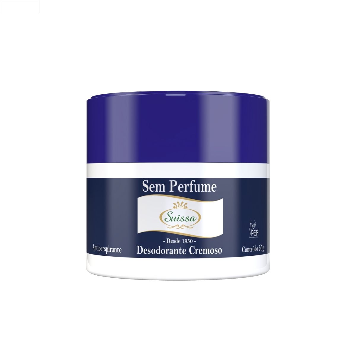 DES CREM ANTIPERSPIRANTE SEM PERFUME SUISSA 24X55G