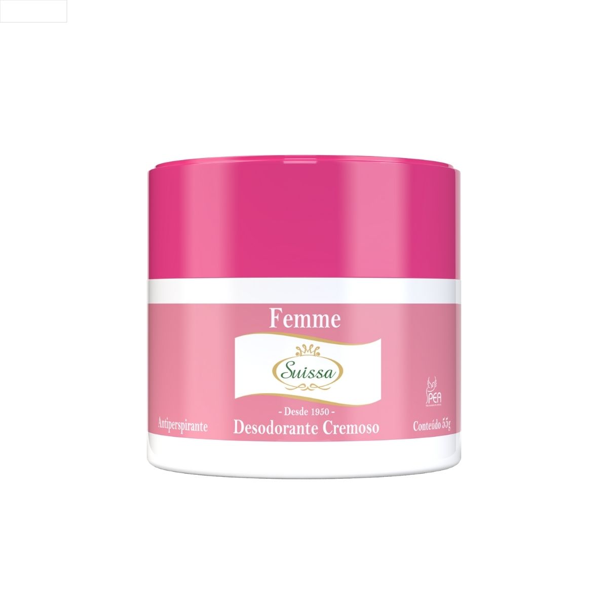 DES CREM ANTIPERSPIRANTE FEMME SUISSA 24X55G