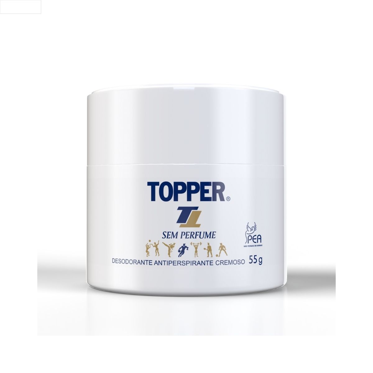 DES CREM ANTIPERSPIRANTE SEM PERFUME TOPPER 24X55G
