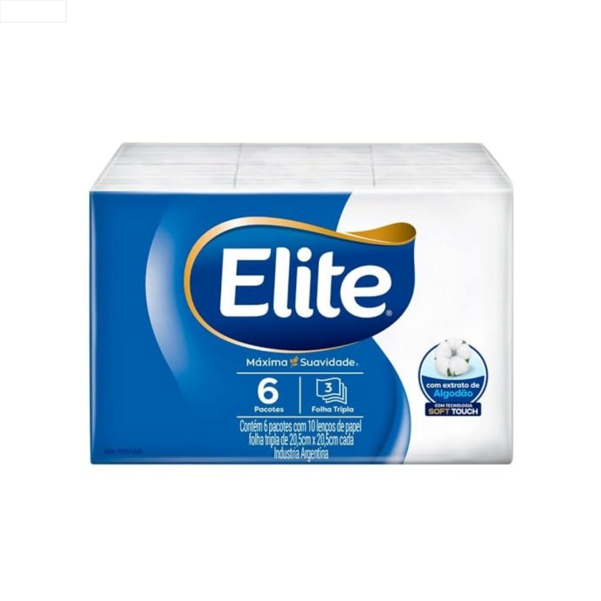 LENCO PAPEL ELITE POCKET 10 FOLHAS 6 UNIDADES